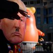 Balon "Baby Trump" zniszczony podczas wizyty prezydenta