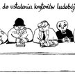 Komentarz rysunkowy. Komisja ds. ludobójstwa