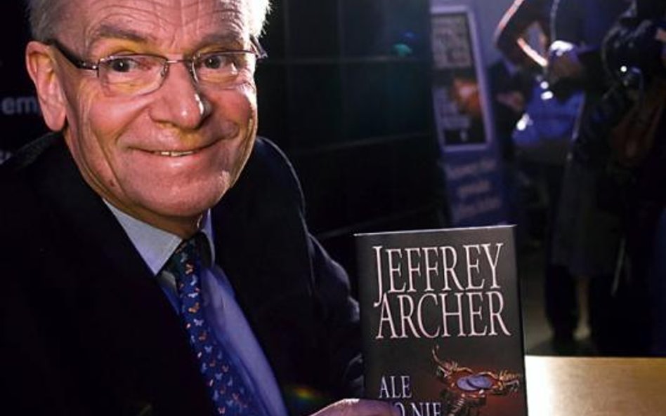 Jeffrey Archer przyjechał do Warszawy promować najnowszą książkę. Wczoraj spotkał się z czytelnikami