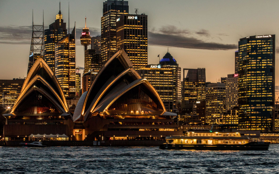 Widok na operę w Sydney