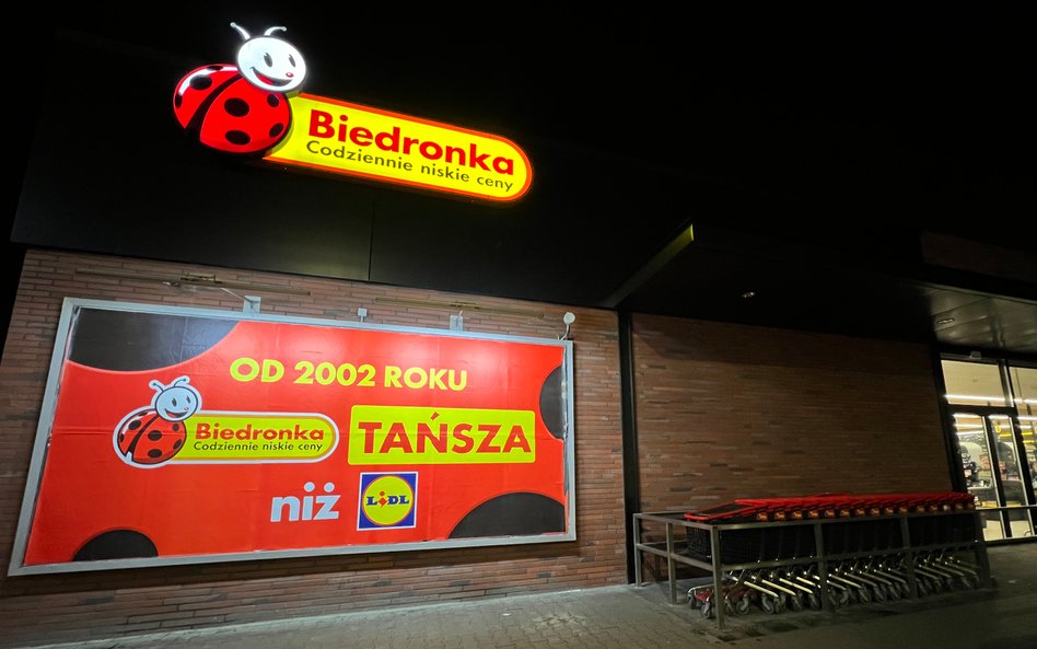 Biedronka pod kreską w 2024 r., spadła sprzedaż