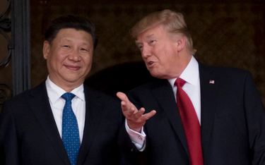 Prezydenci Donald Trump i Xi Jinping
