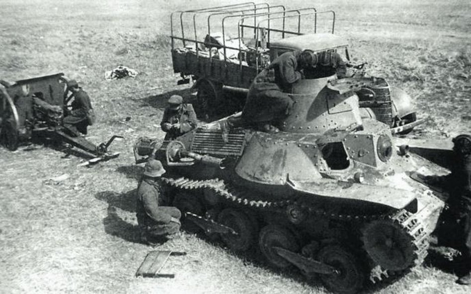 Japoński sprzęt wojskowy zdobyty przez Armię Czerwoną nad Chałchin-Goł w 1939 r.