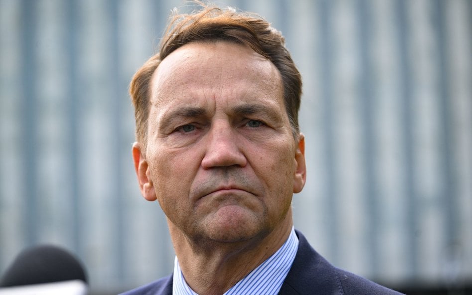 Minister spraw zagranicznych Radosław Sikorski