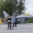 Wołodymyr Zełenski wystąpił mając za plecami dwa myśliwce F-16