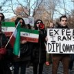 Demonstranci przed domem irańskiego dyplomaty w Nowym Jorku
