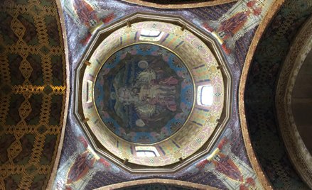 Odnowiona mozaika w kadedrze ormiańskiej we Lwowie
