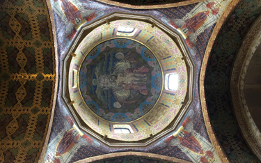 Odnowiona mozaika w kadedrze ormiańskiej we Lwowie