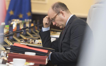 Zdymisjonowany minister zdrowia Konstanty Radziwiłł