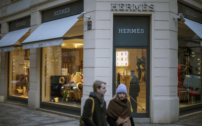 Butik Hermès w Pradze czeskiej.