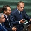 Radosław Sikorski i Donald Tusk w rządowych ławach