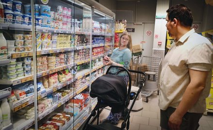 Sklep spożywczy w podmoskiewskich Mytiszczach