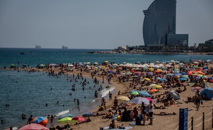 Plaża w Barcelonie