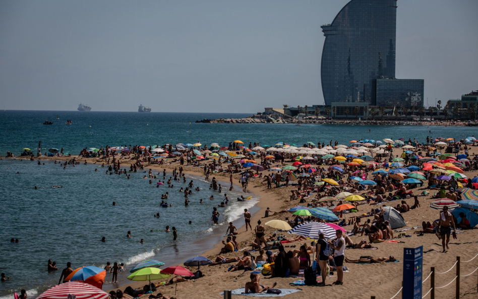 Plaża w Barcelonie