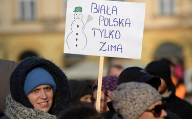 Manifestacja "Rasizm nie przejdzie" w Krakowie