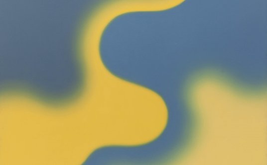 Wojciech Fangor "M-40", 1973,dzięki-uprzejmości Fangor Foundation; kolekcja prywatna