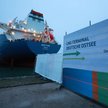 Niemiecki terminal LNG na Morzu Bałtyckim w Lubminie należacy do Deutsche ReGas