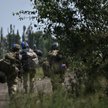 Ukraińscy żołnierze w rejonie wsi Nieskuczne