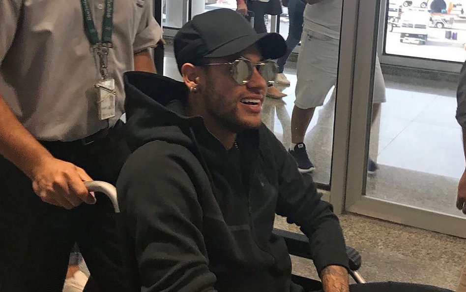 Neymar w szpitalu w Rio de Janeiro