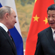 Xi Jinping i Władimir Putin w Pekinie, 4 lutego 2022