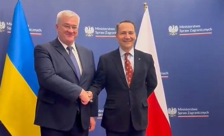Andrij Sybiha, Radosław Sikorski