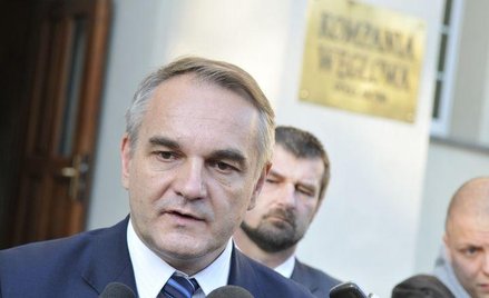 Waldemar Pawlak, wicepremier i minister gospodarki w Katowicach dzień po odwołaniu prezesa Kompanii 