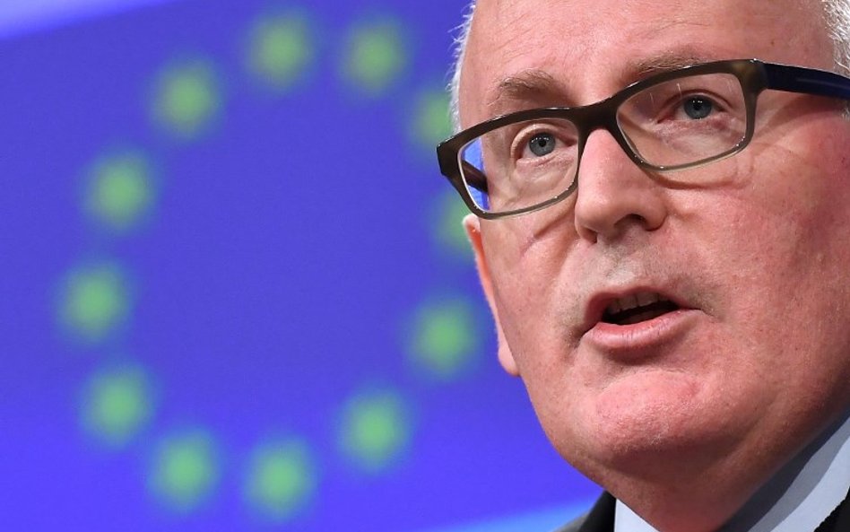 Rumuńska prokurator chce oskarżyć Timmermansa