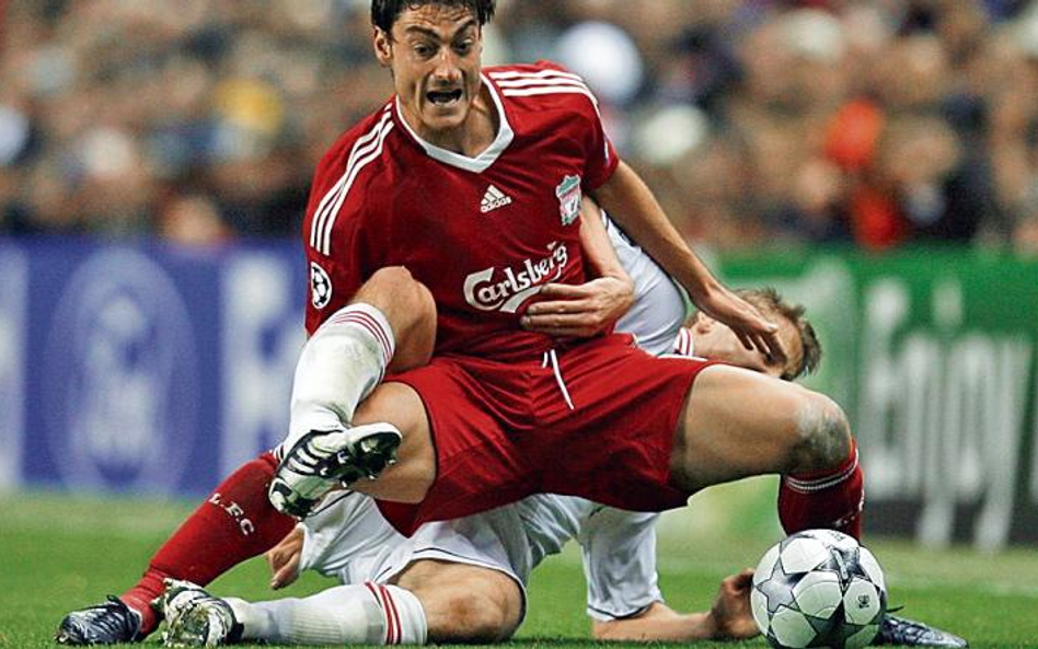 Hiszpan Alberto Riera strzelił gola dla Liverpoolu w Premier League. Dziś zagra przeciw rodakom