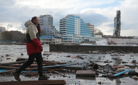Sewastopol po sztormie