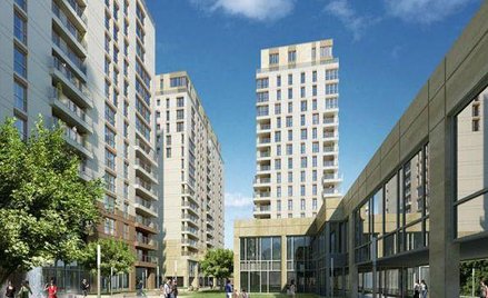 Jeden z nowych apartamentowców w Gdańsku