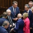 Jarosław Kaczyński w sejmowych ławach