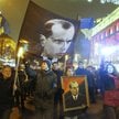 Z okazji rocznicy Stepana Bandery Ukraińcy urządzają w Kijowie marsze z pochodniami