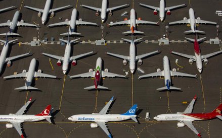 Samoloty Boeinga czekają na naprawę