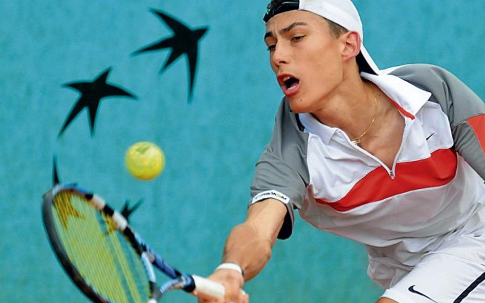 Finalista Jerzy Janowicz
