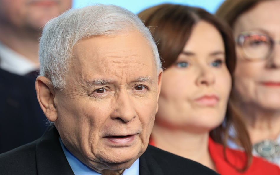 Prezes PiS Jarosław Kaczyński