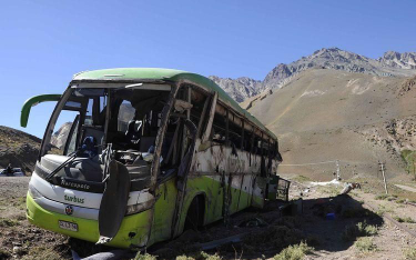 Wypadek autobusu w Andach