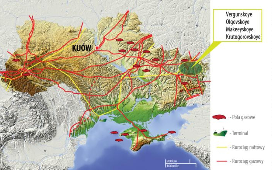 KOV - odkryto strefę gazu na Ukrainie