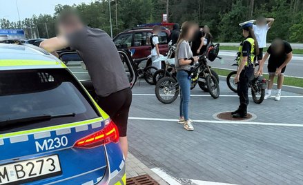 Białystok. 14-latek uciekał przed policjantami motorowerem elektrycznym niedopuszczonym do ruchu. Je