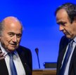 Były prezydent FIFA Joseph Blatter i prezydent UEFA Michel Platini