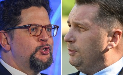 Andrzej Szeptycki, podsekretarz stanu w Ministerstwie Nauki i Szkolnictwa Wyższego Polski, oraz Prze