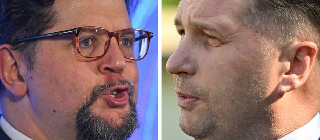 Andrzej Szeptycki, podsekretarz stanu w Ministerstwie Nauki i Szkolnictwa Wyższego Polski, oraz Prze