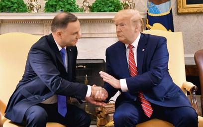 12 czerwca 2019 r. amerykański przywódca obiecał prezydentowi Dudzie wzmocnienie wojsk USA w Polsce.