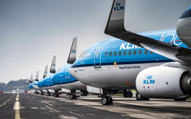 Holenderskie linie KLM przestają latać na Ukrainę