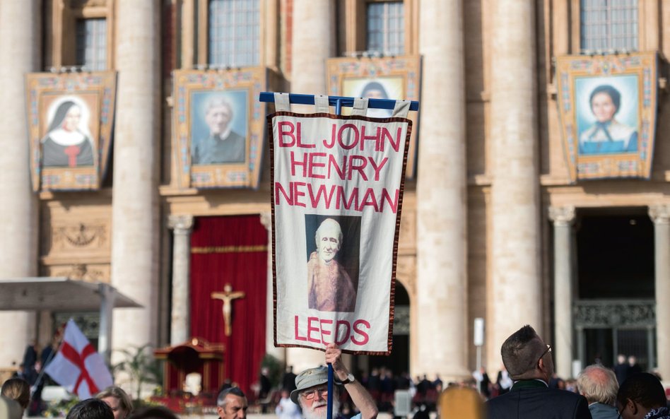 Kard. John Henry Newman został kanonizowany przez papieża Franciszka 13 października 2019 r.