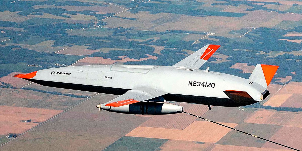 Dron zamiast myśliwca: USA zamówiły seryjne tankowce MQ-25A Stingray