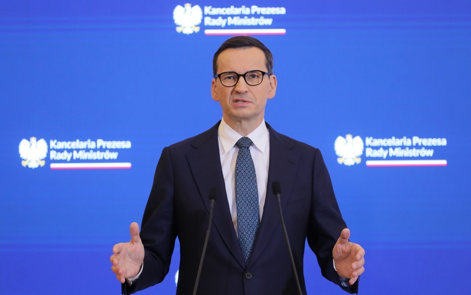 Premier Mateusz Morawiecki