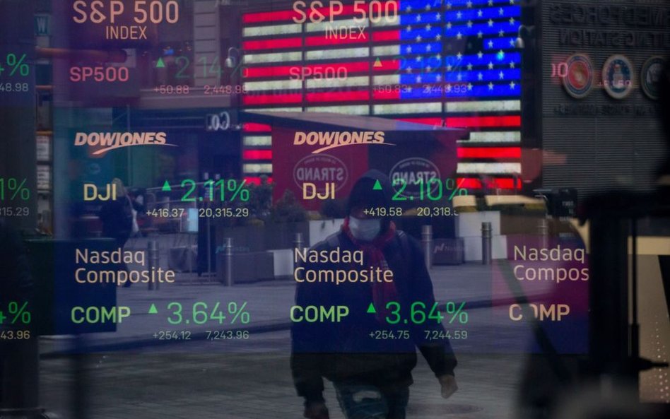 Wall Street leci na łeb na szyję