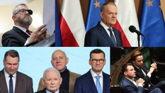 Nowy sondaż partyjny. KO wygrywa, ale traci większość w Sejmie