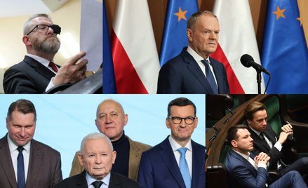 Nowy sondaż partyjny. KO wygrywa, ale traci większość w Sejmie