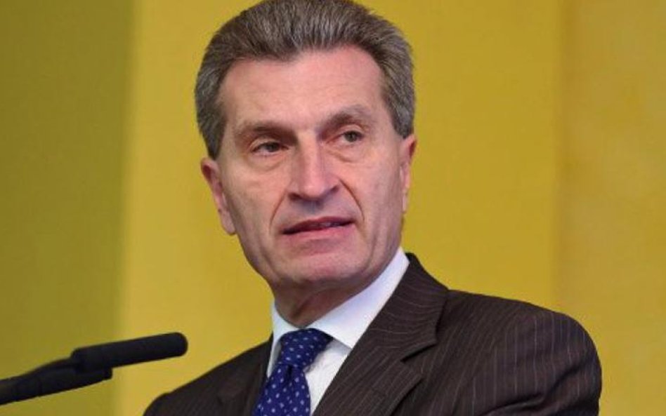 Guenther Oettinger, obecny komisarz ds. agendy cyfrowej, ogłosił nieco inny plan